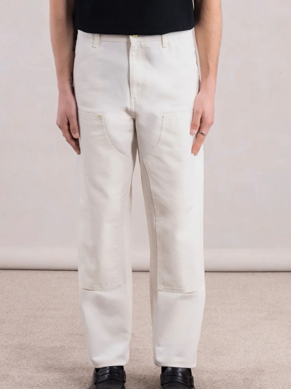 Carhartt Double Knee White Denim